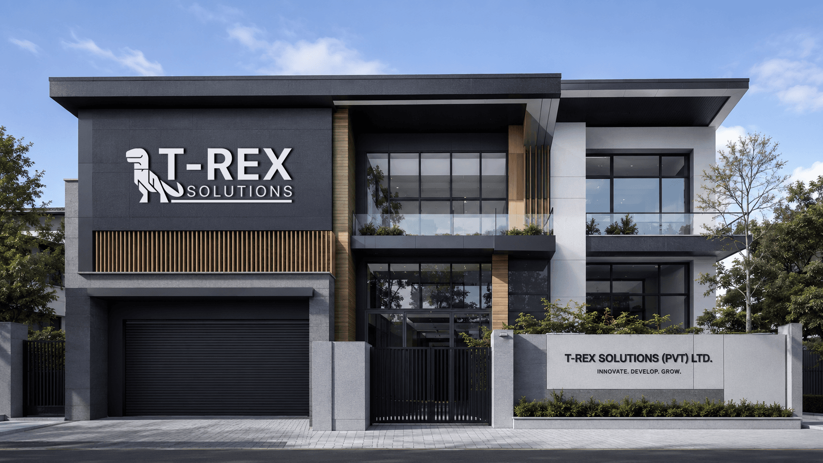 T-Rex Solutions office — Innovate. Develop. Grow.